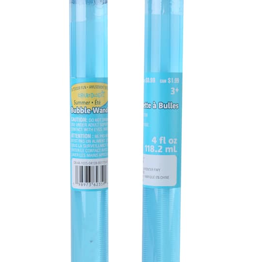 4oz. Summer Outdoor Bubble Wand by Creatology™
